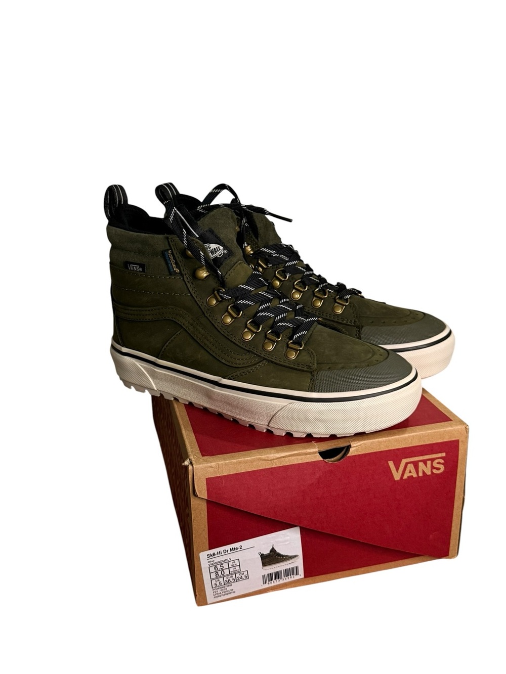 Vans Olive Green Sk8-Hi Dr Mte-2